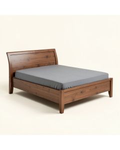Mackenzie Solid Wood Platform Bed (synthetic illustration; no displayed measurements)