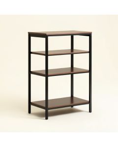 Kratz 54.75 '' H X 35.5 '' W Metal Etagere Bookcase (synthetic illustration; no displayed measurements)