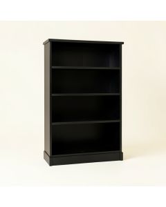 Dune Canyon Freestanding Bookcase - Black (synthetic illustration; no displayed measurements)