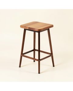Hartz Solid Wood Counter & Bar Stool (synthetic illustration; no displayed measurements)