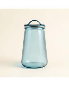Shore Crossing Storage Canister With Lid - Blue (synthetic illustration; no displayed measurements)