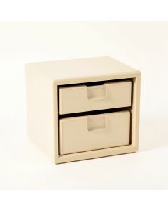 Harbor Dell Small-Parts Storage Drawer Cabinet - Beige (synthetic illustration; no displayed measurements)