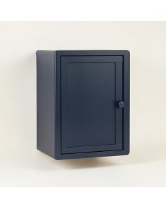 Juniper Arc Wall-Mounted Laundry Cabinet (synthetic illustration; no displayed measurements)
