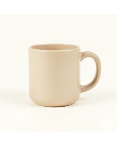 River Bend Ceramic Mug - Beige (synthetic illustration; no displayed measurements)