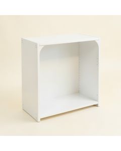 Elm Field Desktop Shelving Unit - White (synthetic illustration; no displayed measurements)