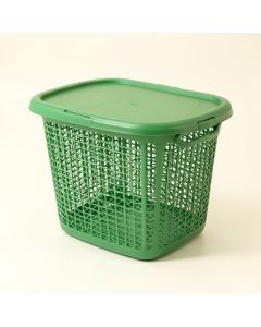 Hazel Bend Laundry Hamper - Green (synthetic illustration; no displayed measurements)