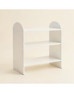 Hazel Dell Desktop Shelving Unit - White (synthetic illustration; no displayed measurements)