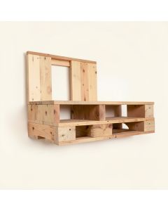 Home Sweet Home Pine Pallet Wall Décor (synthetic illustration; no displayed measurements)