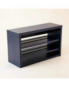 Brook Bend Shoe Storage Bench - Navy (synthetic illustration; no displayed measurements)
