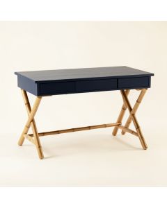 Juniper Arc Writing Desk (synthetic illustration; no displayed measurements)