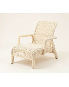 Harbor Bluff Outdoor Lounge Chair - Ivory (synthetic illustration; no displayed measurements)