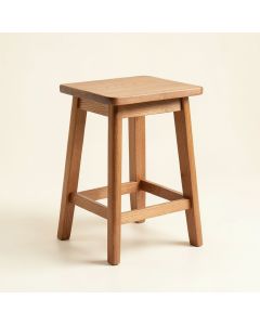 Syrine Solid Wood Bar & Counter Stool (synthetic illustration; no displayed measurements)