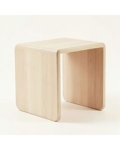 Summit Bridge Side Table - Beige (synthetic illustration; no displayed measurements)