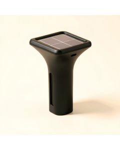 Black Solar Powered Integrated Led (synthetic illustration; no displayed measurements)