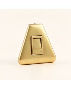 String Lights In Triangle 1-Gang Toggle Light Switch Wall Plate (synthetic illustration; no displayed measurements)