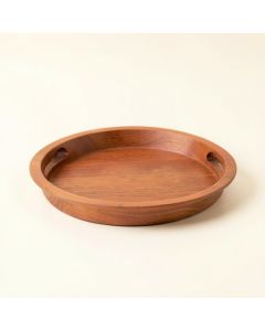 Shore Bend Serving Tray - Terracotta (synthetic illustration; no displayed measurements)