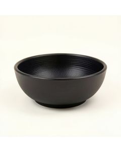 Fern Bend Dining Bowl - Black (synthetic illustration; no displayed measurements)
