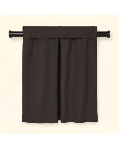 Nursery Room Darkening Rod Pocket Curtain Panels (synthetic illustration; no displayed measurements)