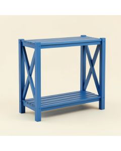 Moss Branch Empty Seed-Starting Shelving Unit Without Lights - Blue (synthetic illustration; no displayed measurements)