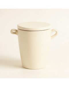 Sage Bluff Storage Canister With Lid - Cream (synthetic illustration; no displayed measurements)