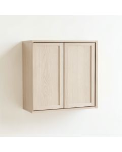 Wren Dell Wall-Mounted Entry Cabinet - Beige (synthetic illustration; no displayed measurements)