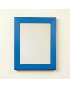 Elm Bend Framed Wall Mirror - Blue (synthetic illustration; no displayed measurements)
