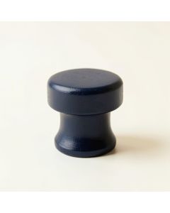 Ridge Arc Cabinet Knob Without Packaging - Navy (synthetic illustration; no displayed measurements)