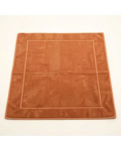 Olive Branch Bath Mat - Terracotta (synthetic illustration; no displayed measurements)