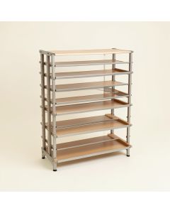 10 Tiers 45 Pair Shoe Rack (synthetic illustration; no displayed measurements)