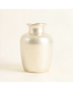 Sage Bend Empty Decorative Vase - Ivory (synthetic illustration; no displayed measurements)