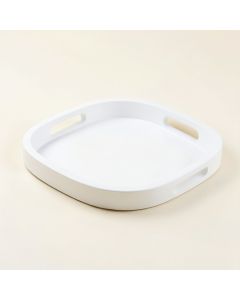 Flint Bluff Serving Tray - White (synthetic illustration; no displayed measurements)