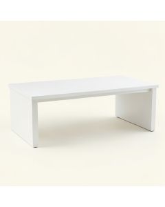 Spruce Bluff Desktop Monitor Riser - White (synthetic illustration; no displayed measurements)
