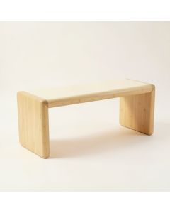 River Falls Indoor Bench - Cream (synthetic illustration; no displayed measurements)