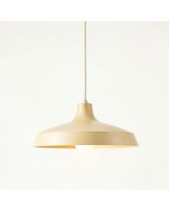 Hill Brook Pendant Light Suspended From One Plain Cable - Cream (synthetic illustration; no displayed measurements)