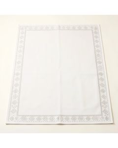 Aspen Bluff Rectangular Area Rug - White (synthetic illustration; no displayed measurements)