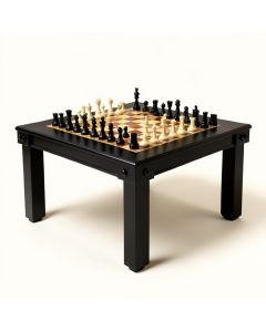 28 '' Kase Chess & Backgammon Table (synthetic illustration; no displayed measurements)