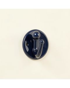 Birch Bridge Wall-Mounted Robe Hook - Navy (synthetic illustration; no displayed measurements)