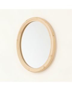 Dawn Branch Framed Wall Mirror - Ivory (synthetic illustration; no displayed measurements)