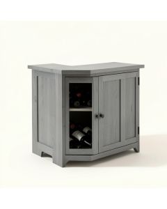 Ashfield Bar With Wine Storage (synthetic illustration; no displayed measurements)