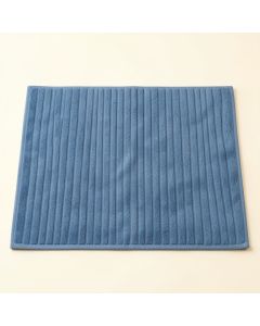Pine Crest Bath Mat - Blue (synthetic illustration; no displayed measurements)