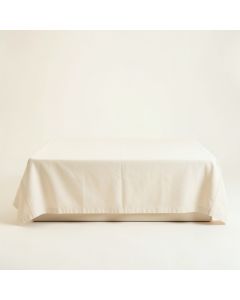 Glen Bend Flat Bed Sheet - Cream (synthetic illustration; no displayed measurements)