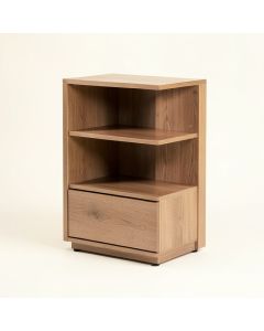 34.67 '' H X 16.35 '' W 3 Tier Accent Cabinet (synthetic illustration; no displayed measurements)