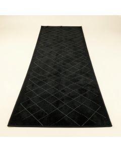 Lake Canyon Narrow Runner Rug - Black (synthetic illustration; no displayed measurements)
