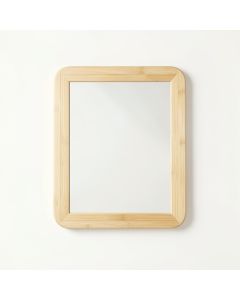 Vale Bridge Framed Wall Mirror - Ivory (synthetic illustration; no displayed measurements)