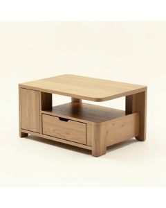Littlehampt Extendable Floor Shelf Coffee Table With Storage (synthetic illustration; no displayed measurements)