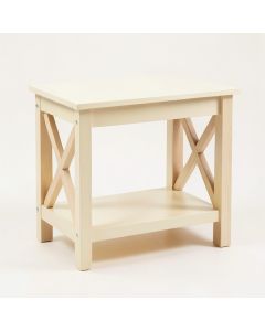 Holly Crossing Side Table - Cream (synthetic illustration; no displayed measurements)