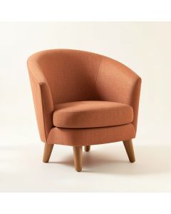 Lake Arc Upholstered Armchair (synthetic illustration; no displayed measurements)