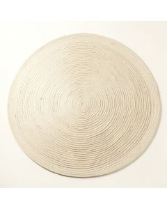Flint Crest Round Area Rug - Cream (synthetic illustration; no displayed measurements)