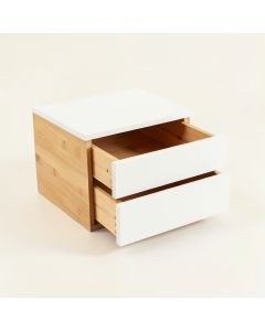 Bay Edge Under-Desk Drawer Unit - White (synthetic illustration; no displayed measurements)