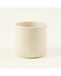 Holly Bluff Empty Candle Holder - Ivory (synthetic illustration; no displayed measurements)
